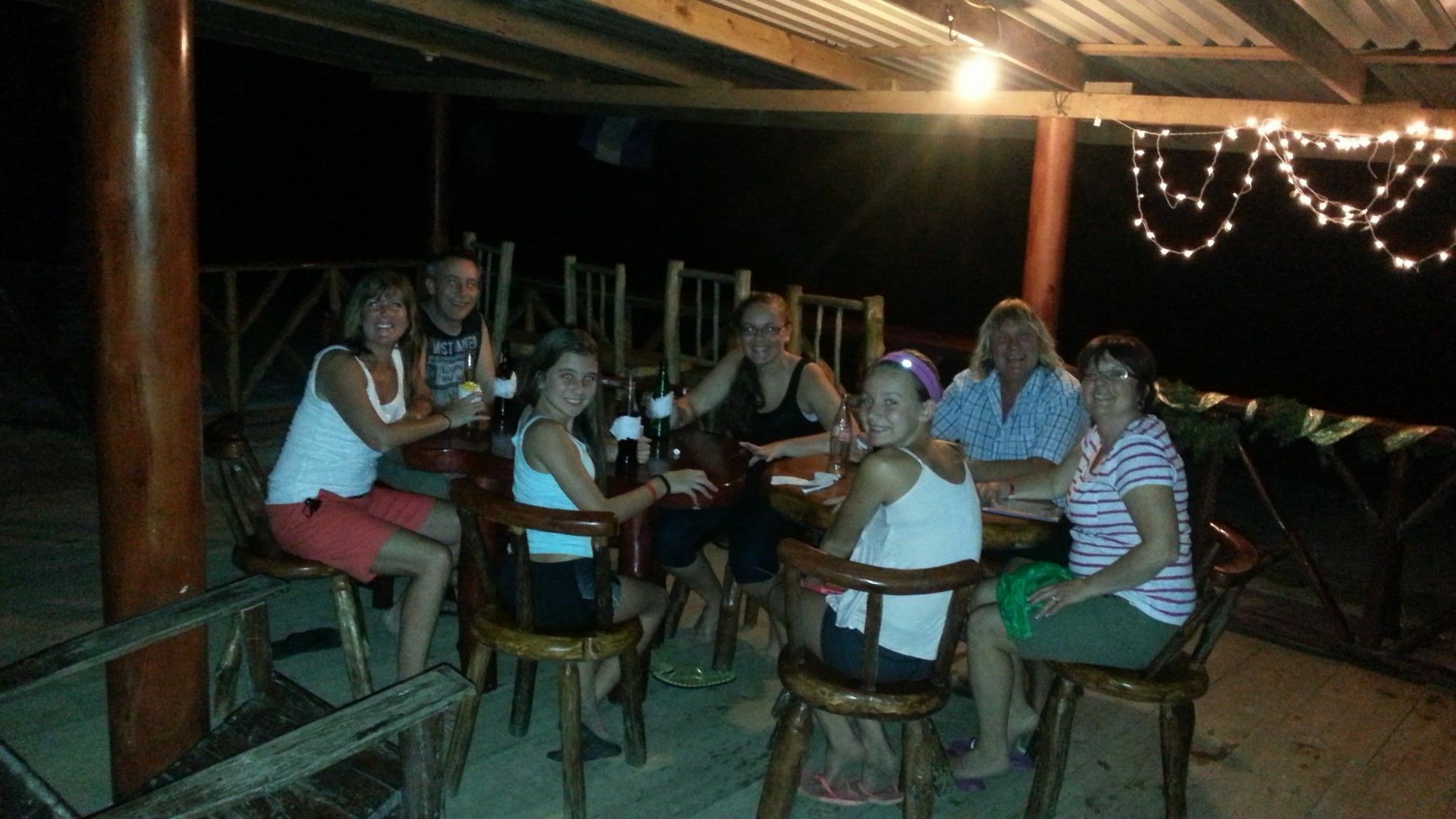 La Delphina Bed And Breakfast Bar And Grill La Ceiba Exterior photo